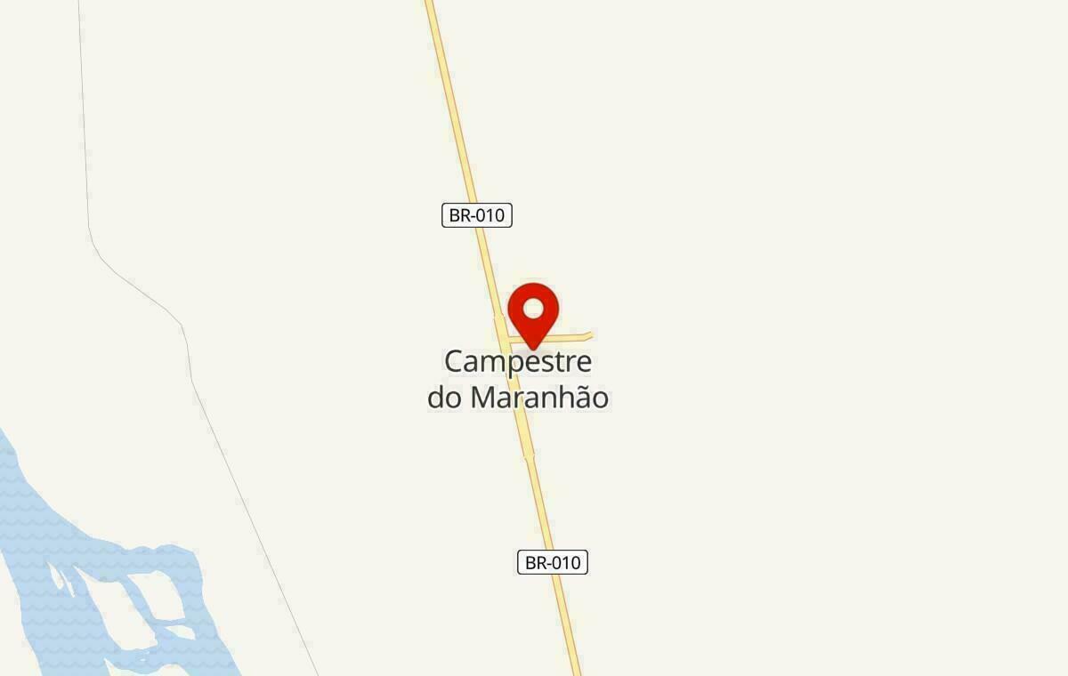 Mapa de Campestre do Maranhão no Maranhão