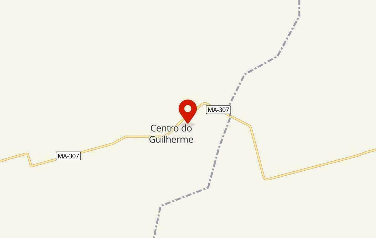 Mapa de Centro do Guilherme no Maranhão