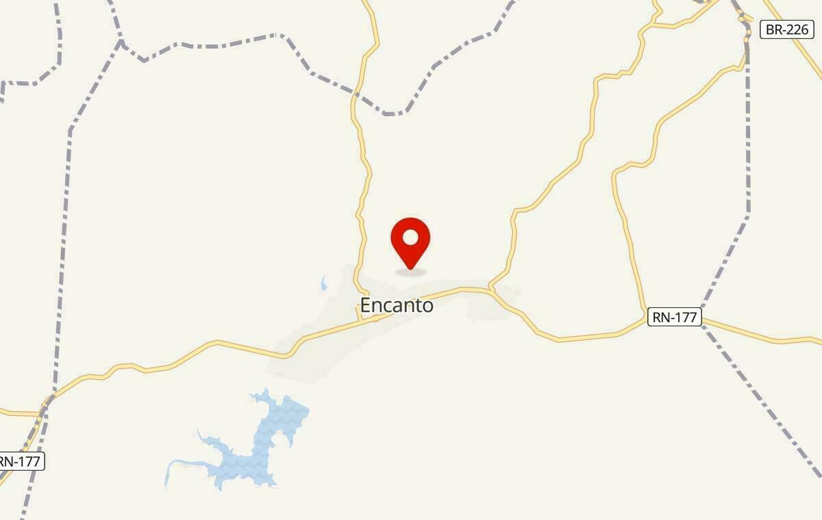 Mapa de Encanto no Rio Grande do Norte