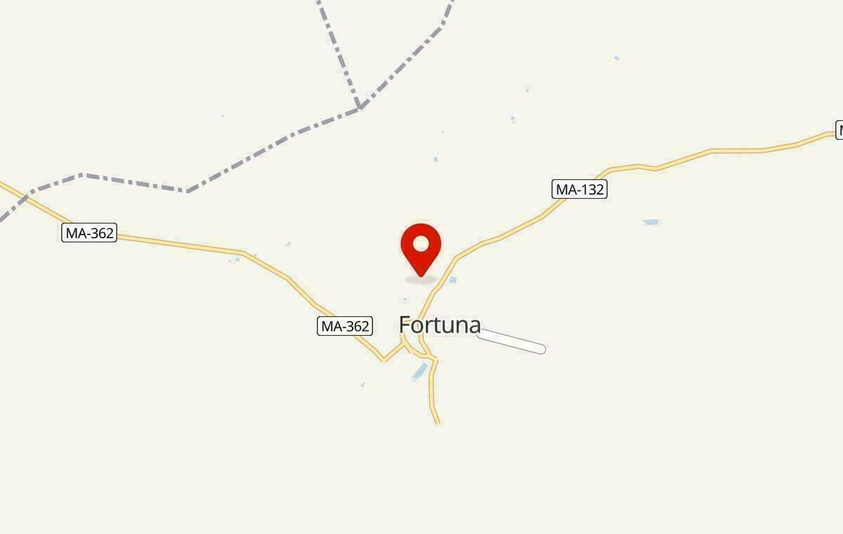 Mapa de Fortuna no Maranhão