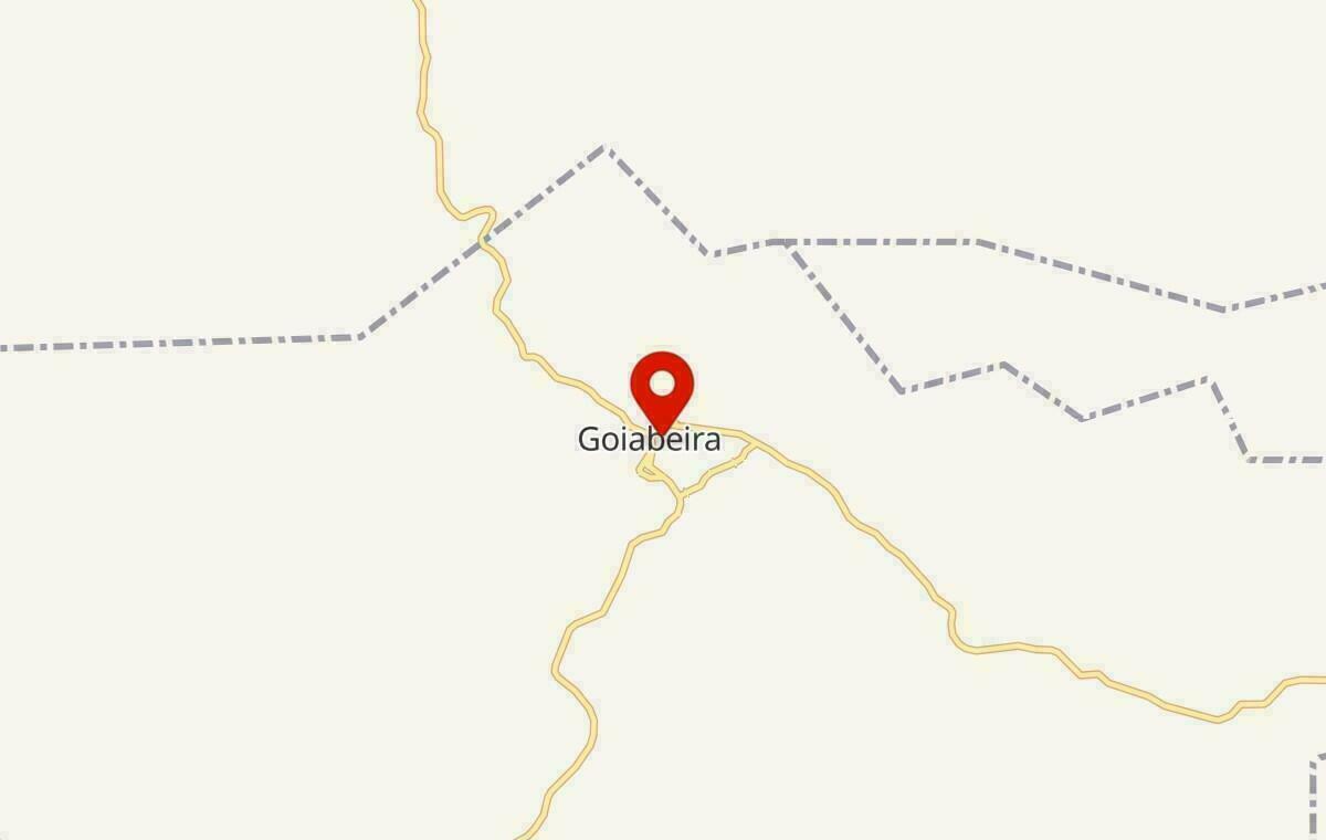Mapa de Goiabeira em Minas Gerais