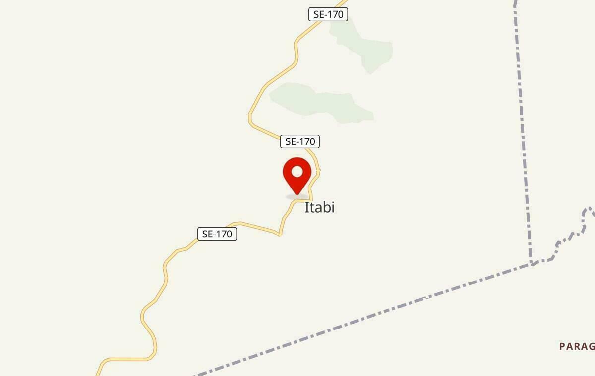 Mapa de Itabi em Sergipe