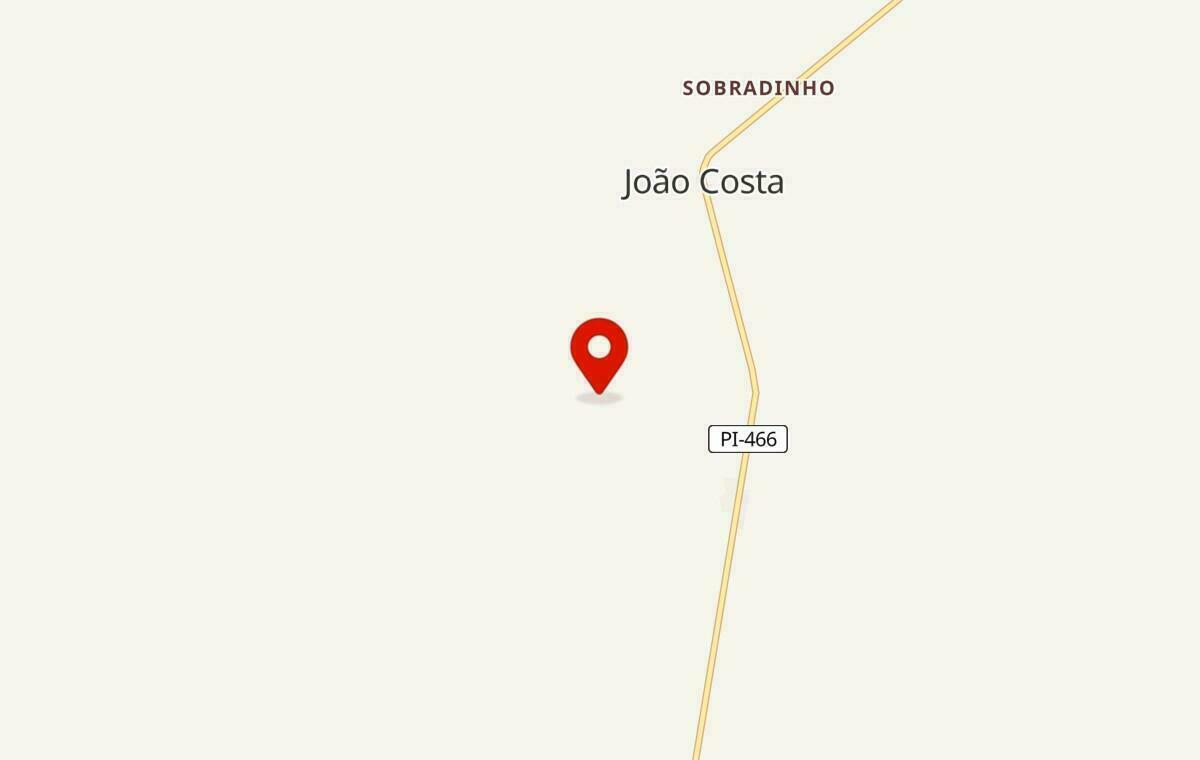 Mapa de João Costa no Piauí