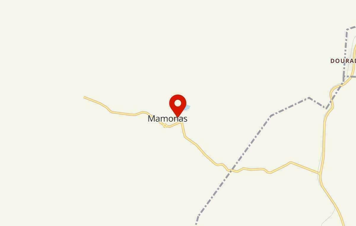 Mapa de Mamonas em Minas Gerais