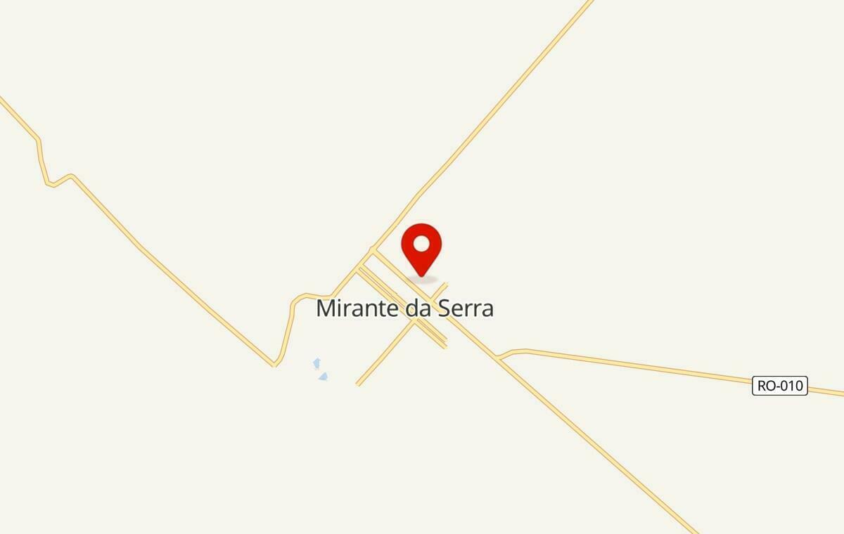 Mapa de Mirante da Serra em Rondônia