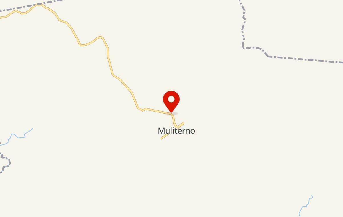 Mapa de Muliterno no Rio Grande do Sul
