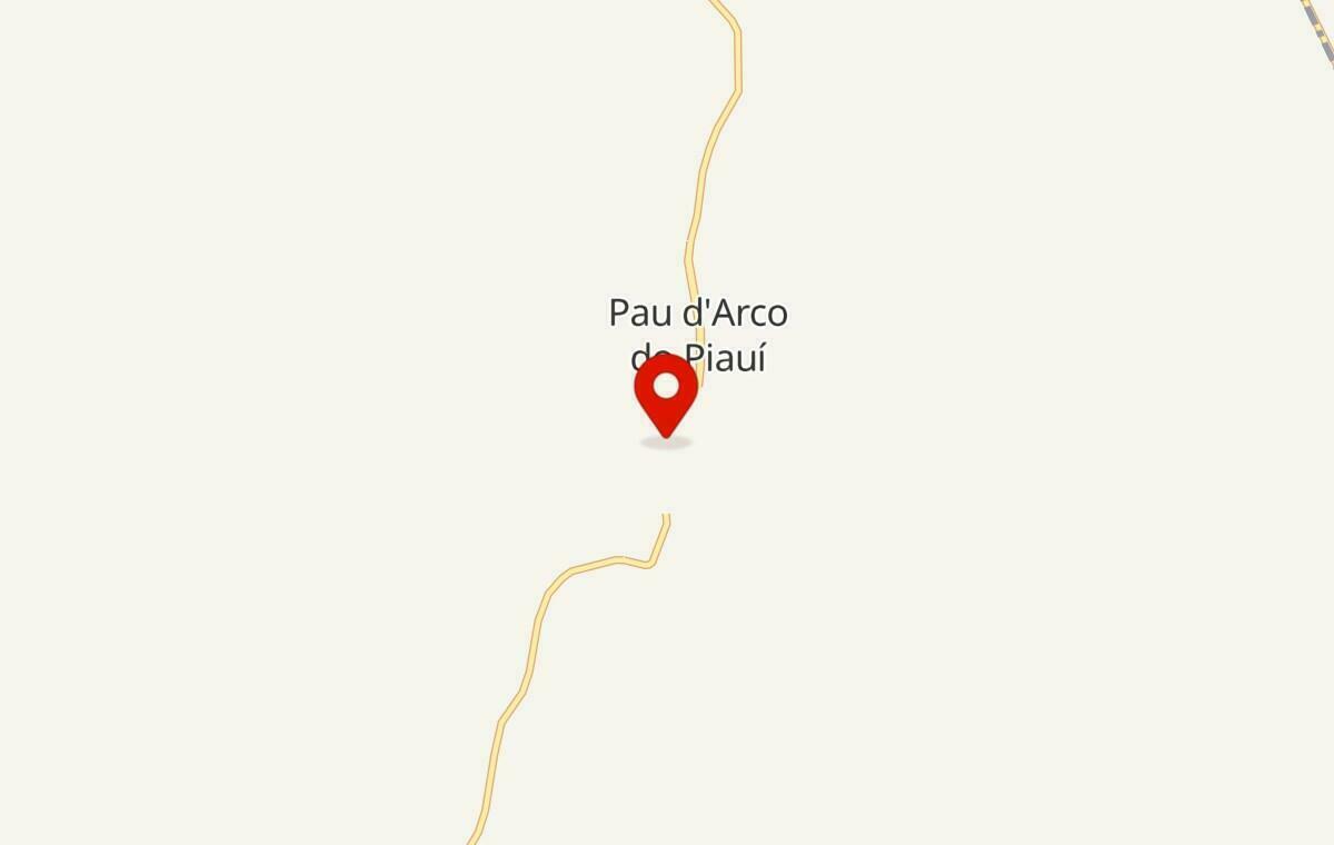 Mapa de Pau D'Arco do Piauí no Piauí