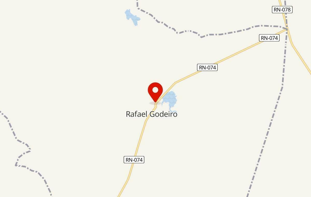Mapa de Rafael Godeiro no Rio Grande do Norte