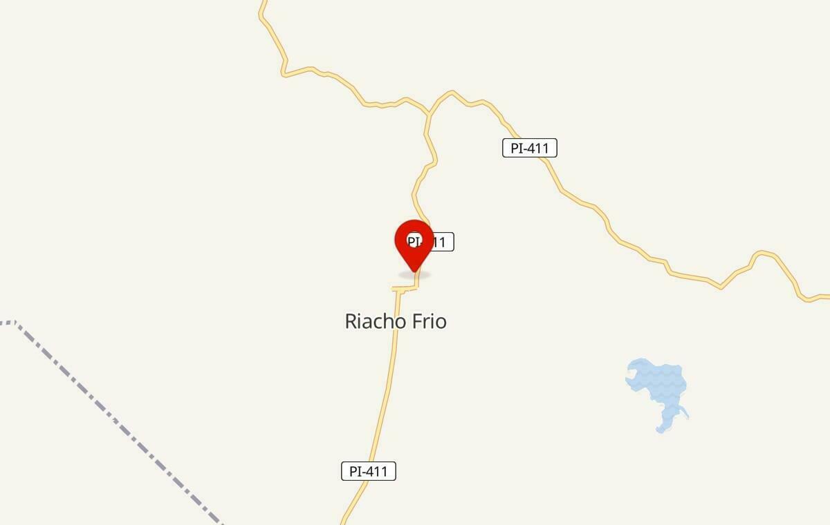 Mapa de Riacho Frio no Piauí