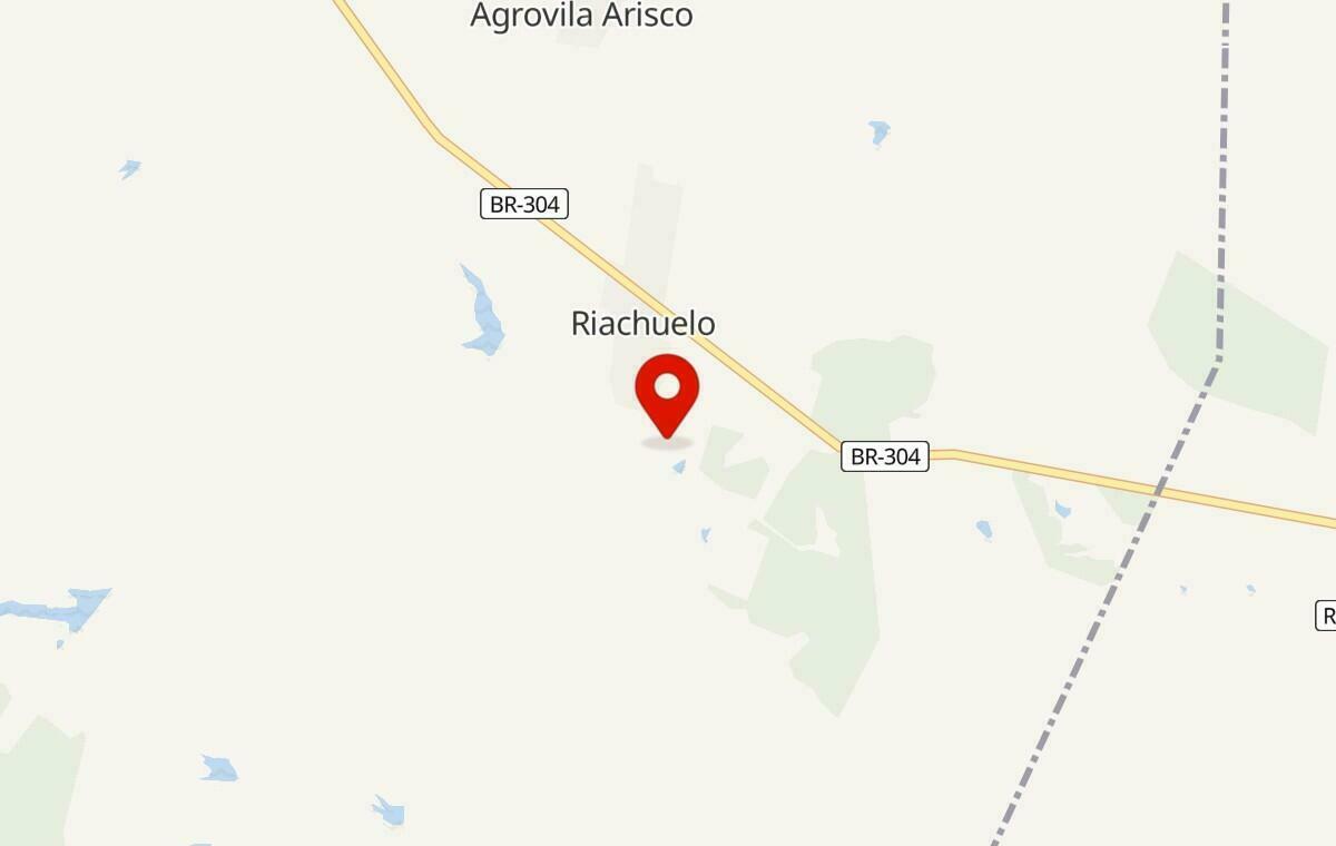 Mapa de Riachuelo no Rio Grande do Norte