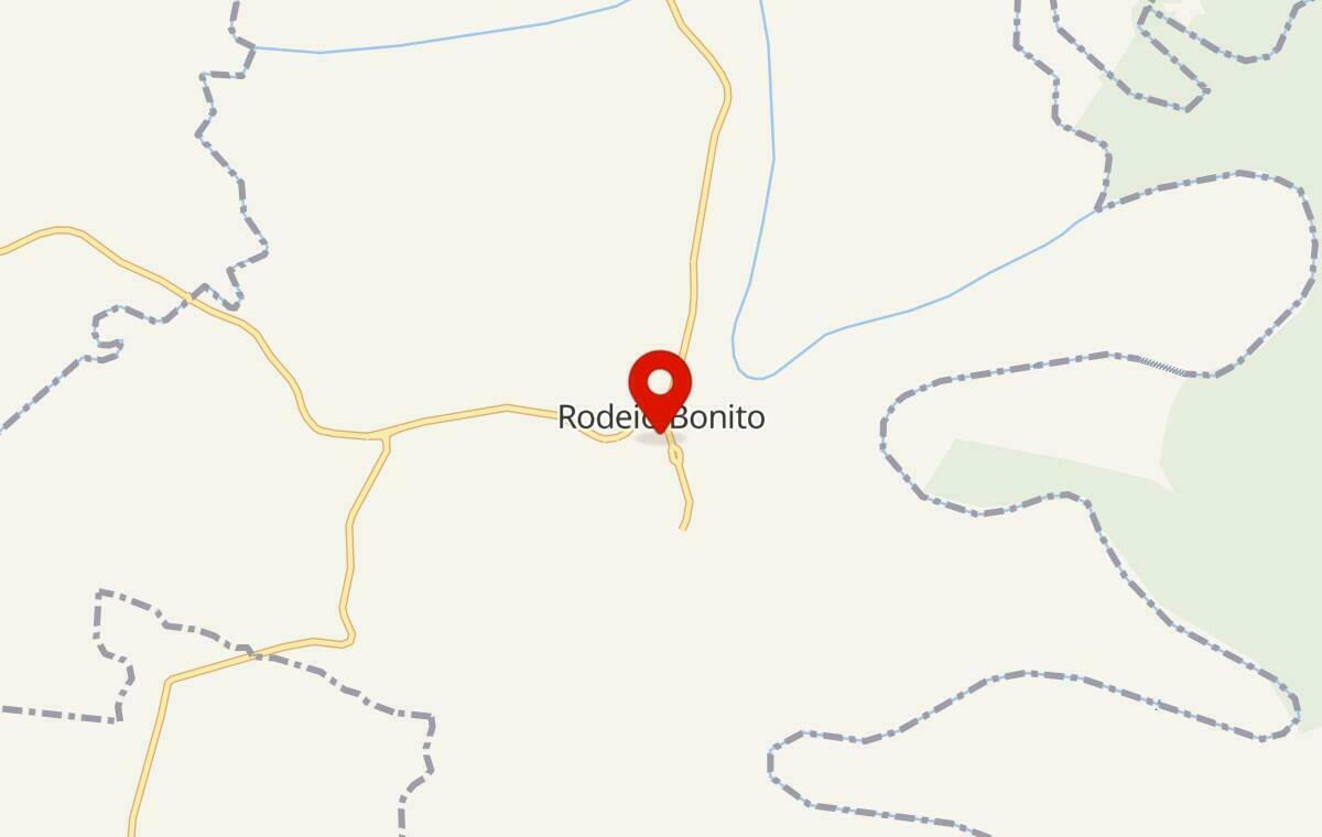 Mapa de Rodeio Bonito no Rio Grande do Sul