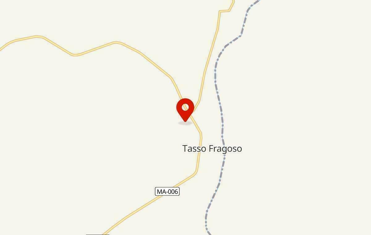 Mapa de Tasso Fragoso no Maranhão