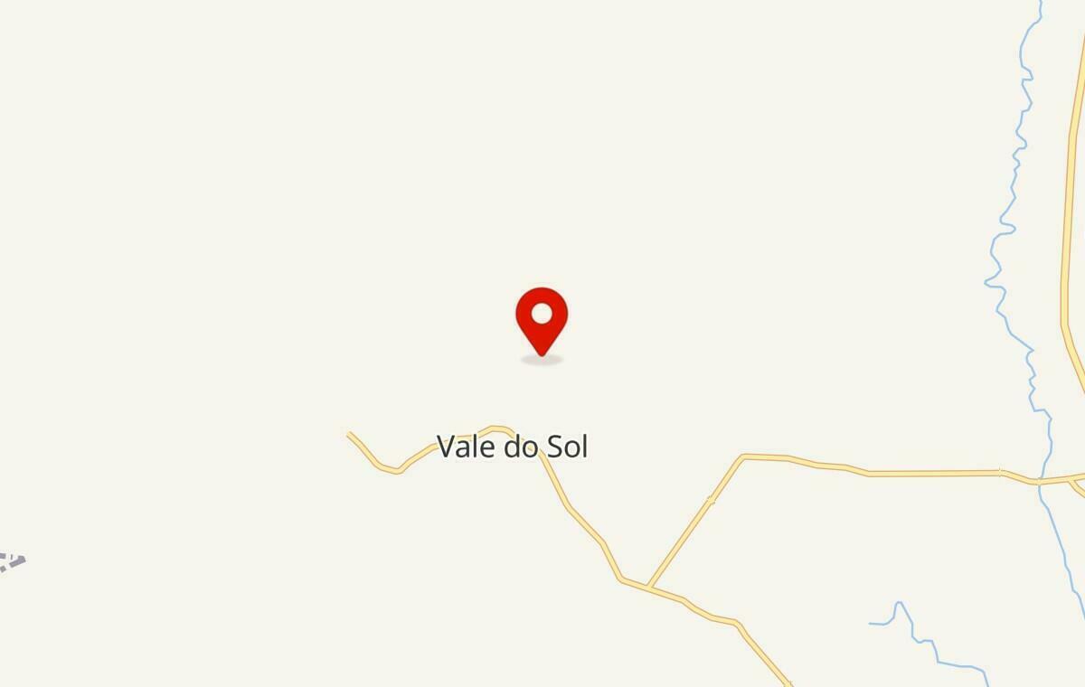 Mapa de Vale do Sol no Rio Grande do Sul
