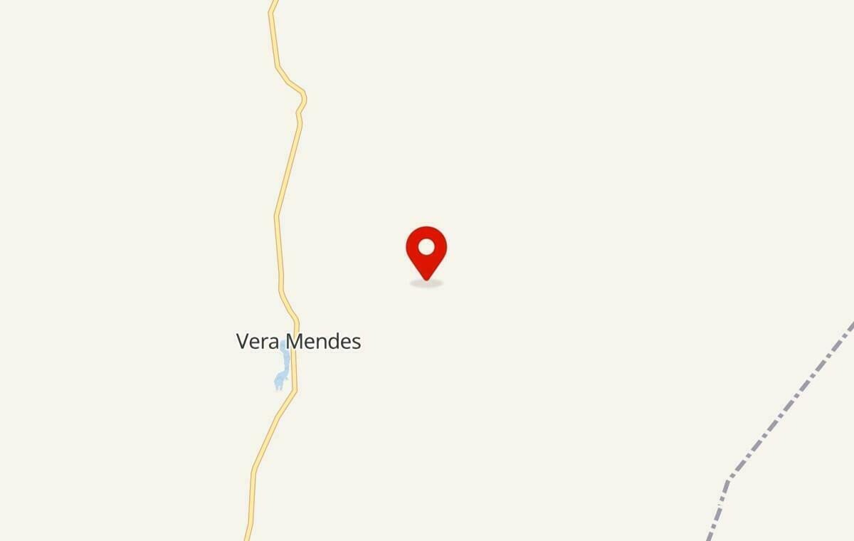 Mapa de Vera Mendes no Piauí