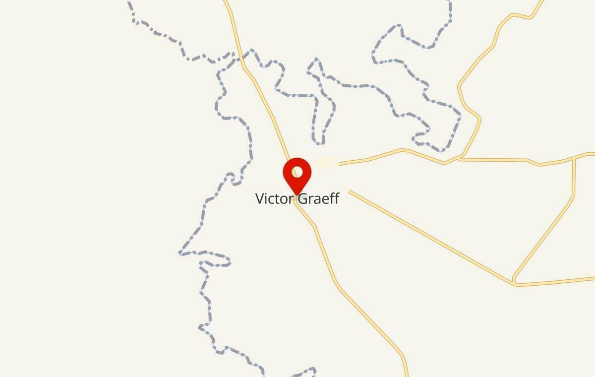 Mapa de Victor Graeff no Rio Grande do Sul