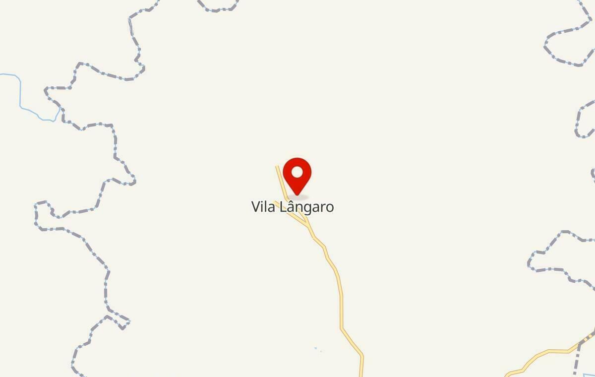 Mapa de Vila Lângaro no Rio Grande do Sul
